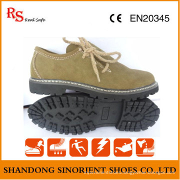 Casual Style Safety Shoes with Good Quality Leather RS737